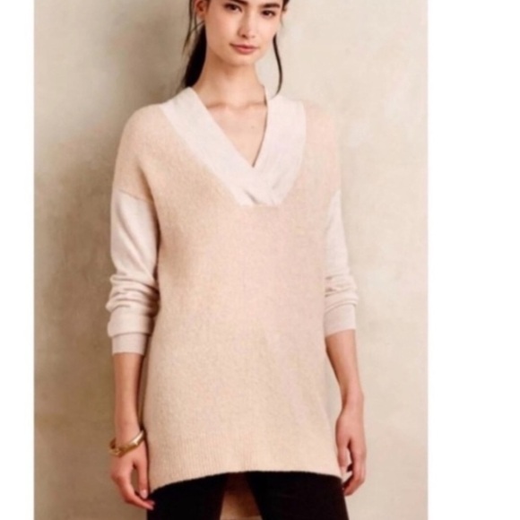 🔥MOVING SALE🔥 Anthropologie Moth oversized sweater oversized small. - Picture 1 of 9